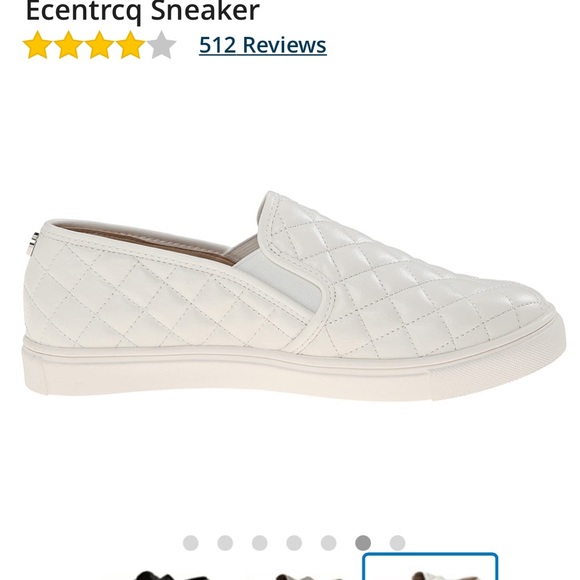 Steve Madden White Ecentrcq Sneakers - Picture 2 of 7